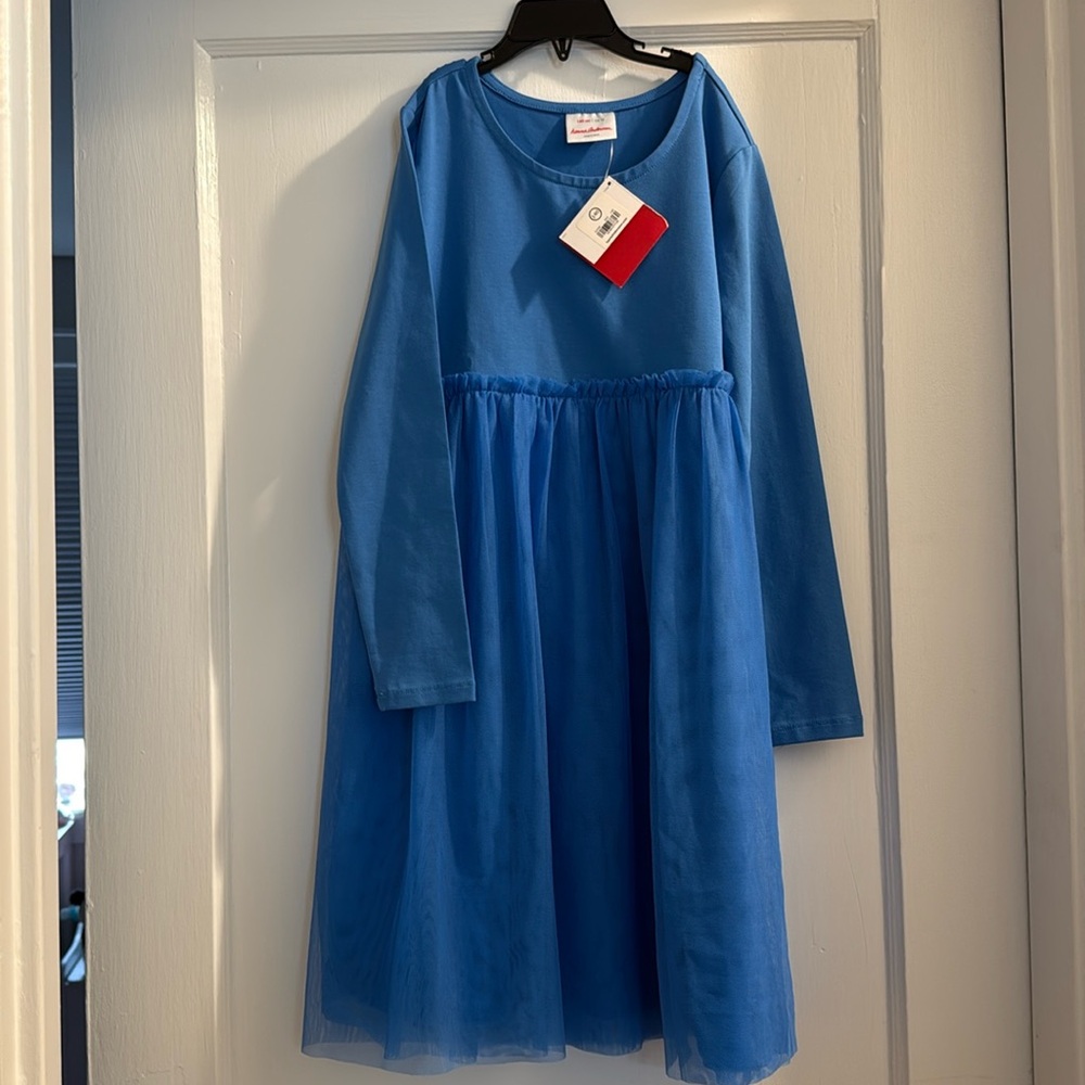 Hanna Andersson Blue Tulle Dress